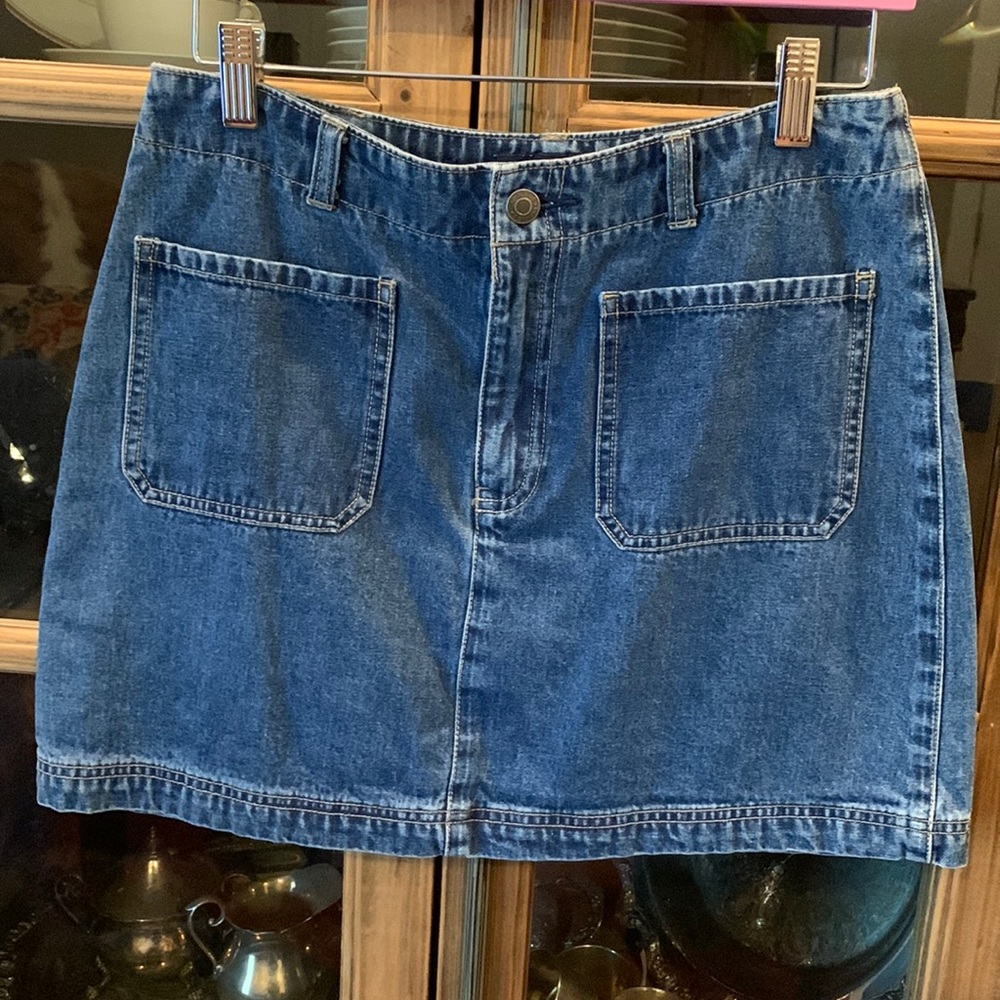 Gap denim miniskirt